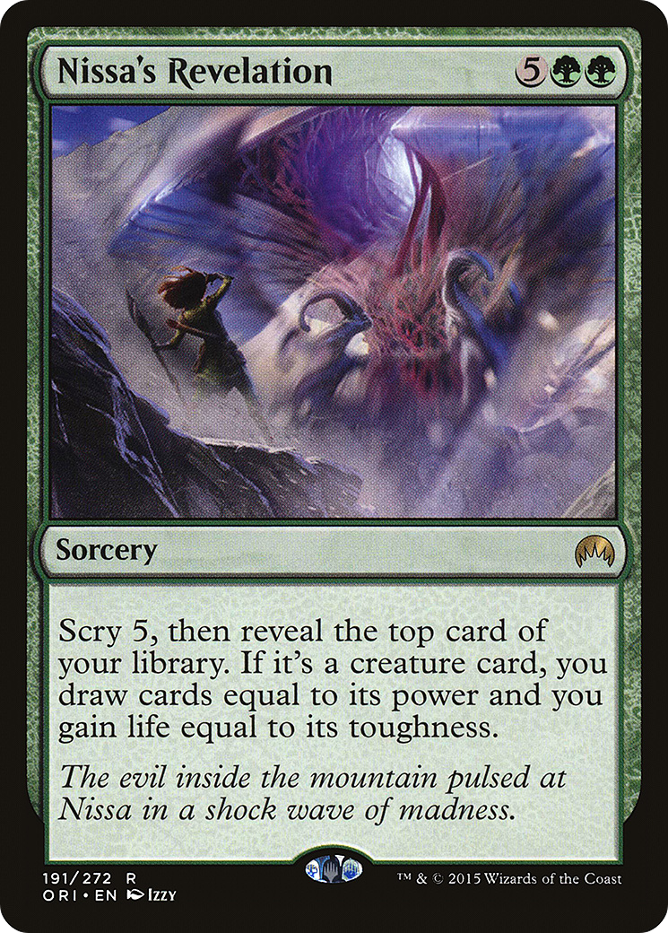 Nissa's Revelation Card Image