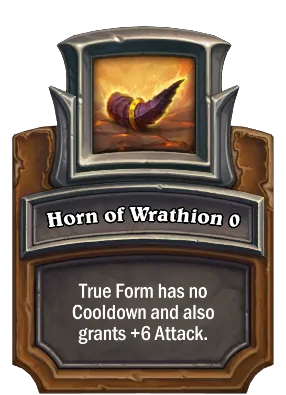 Horn of Wrathion {0} Card Image