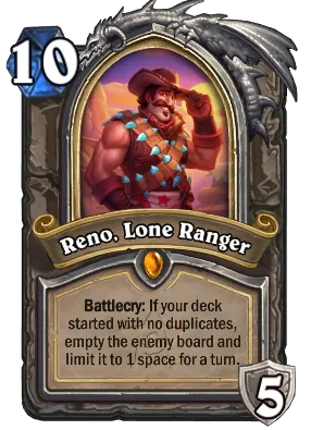 Reno, Lone Ranger Card Image