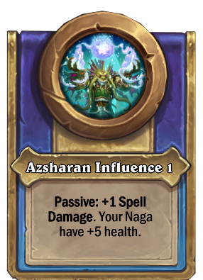 Azsharan Influence {0} Card Image