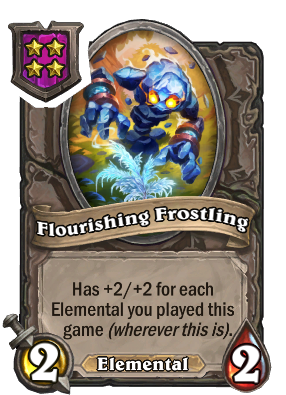Flourishing Frostling Card Image