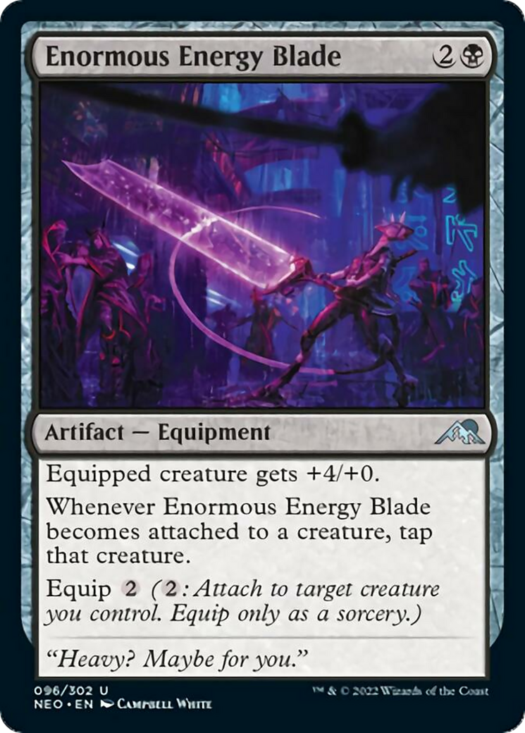 Enormous Energy Blade Card Image