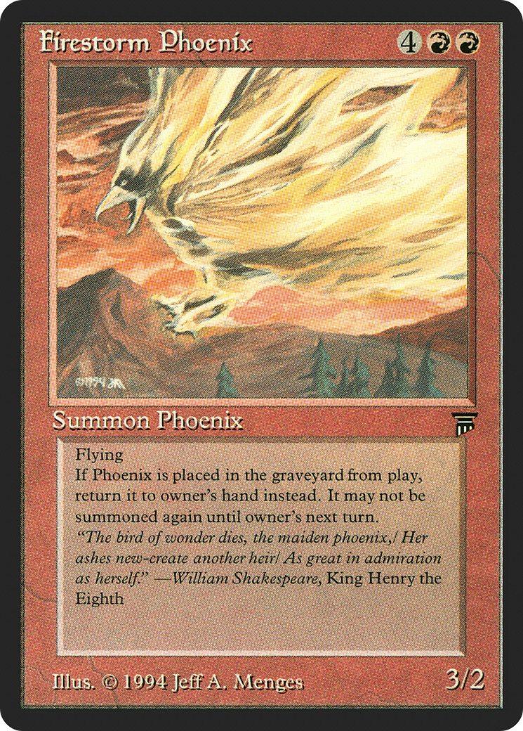 Firestorm Phoenix Card Image
