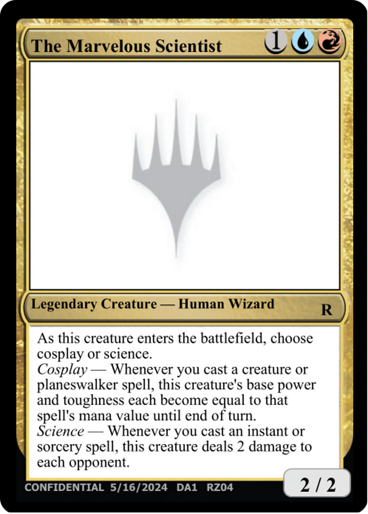 The Marvelous Scientist Card Image