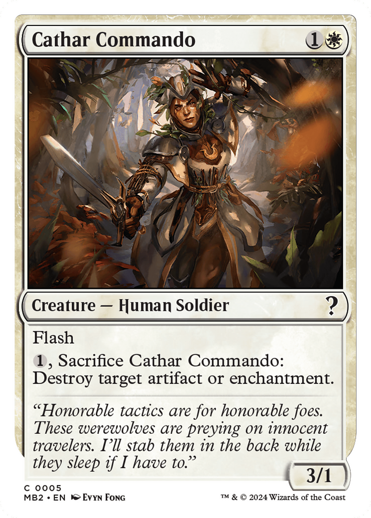 Cathar Commando Card Image