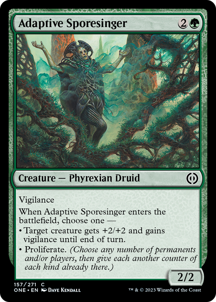 Adaptive Sporesinger Card Image