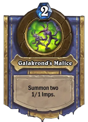 Galakrond's Malice Card Image