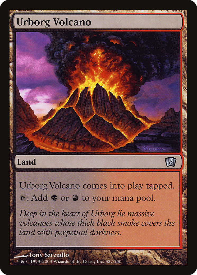 Urborg Volcano Card Image