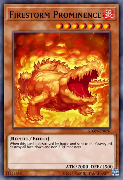 Firestorm Prominence Card Image