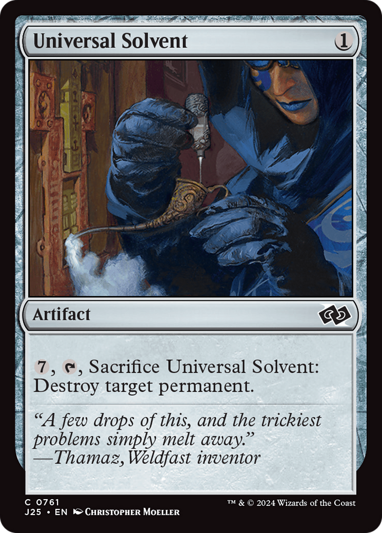 Universal Solvent Card Image