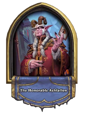 The Honorable Ashfallen Card Image