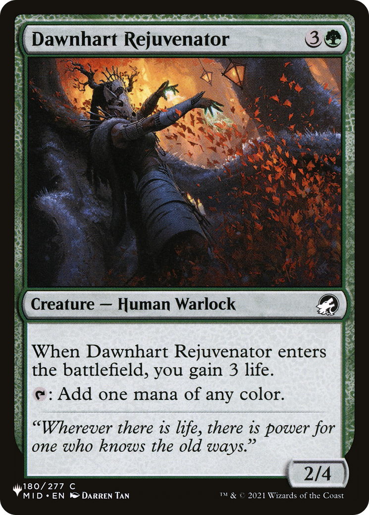 Dawnhart Rejuvenator Card Image