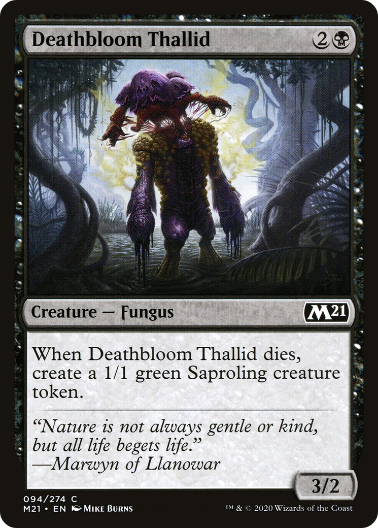 Deathbloom Thallid Card Image