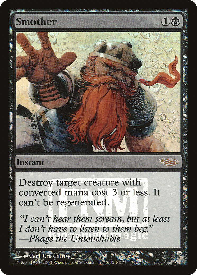 Smother Card Image