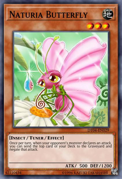 Naturia Butterfly Card Image