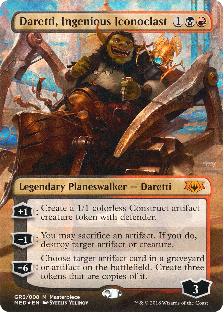 Daretti, Ingenious Iconoclast Card Image