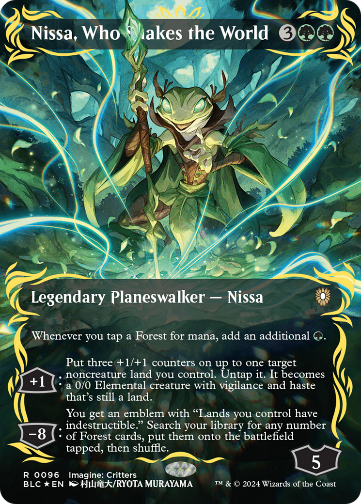 Nissa, Who Shakes the World Card Image