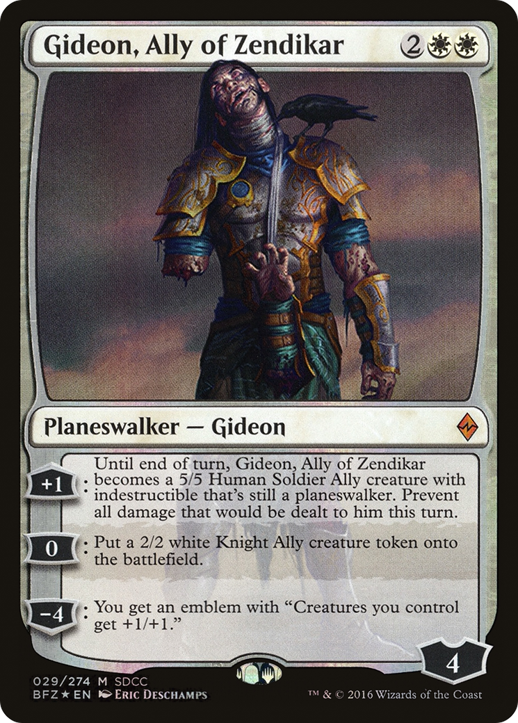 Gideon, Ally of Zendikar Card Image