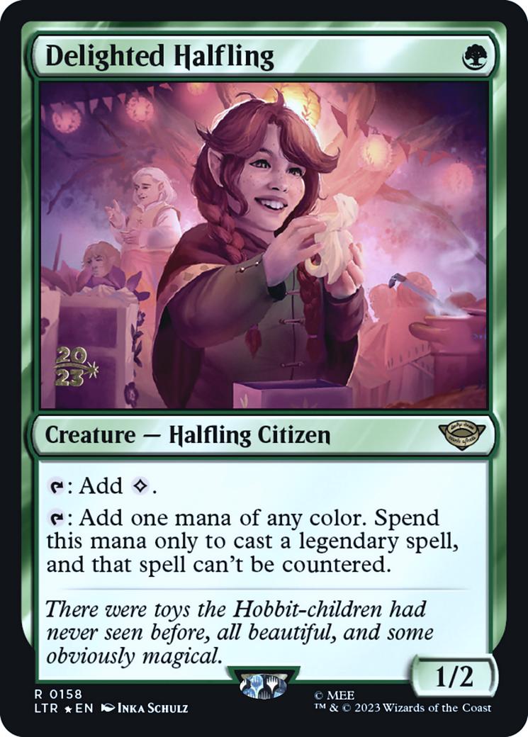 Delighted Halfling Card Image