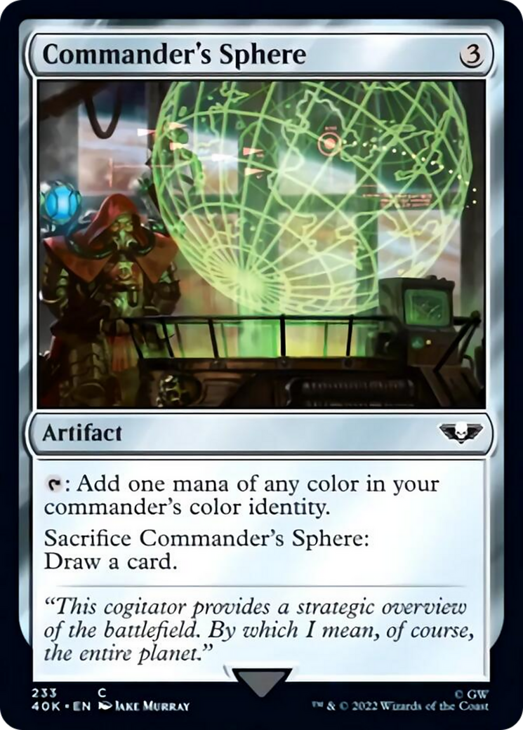 Commander's Sphere Card Image