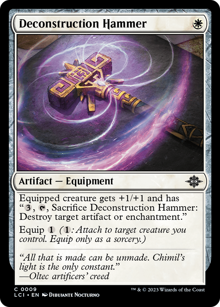 Deconstruction Hammer Card Image