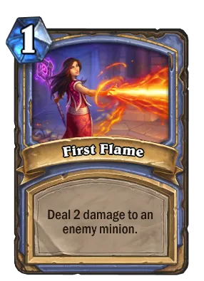 First Flame Card Image