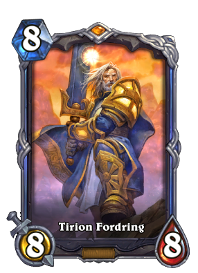 Tirion Fordring Signature Card Image