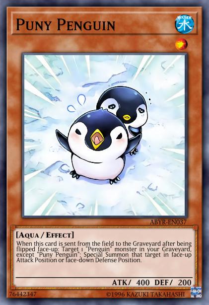 Puny Penguin Card Image