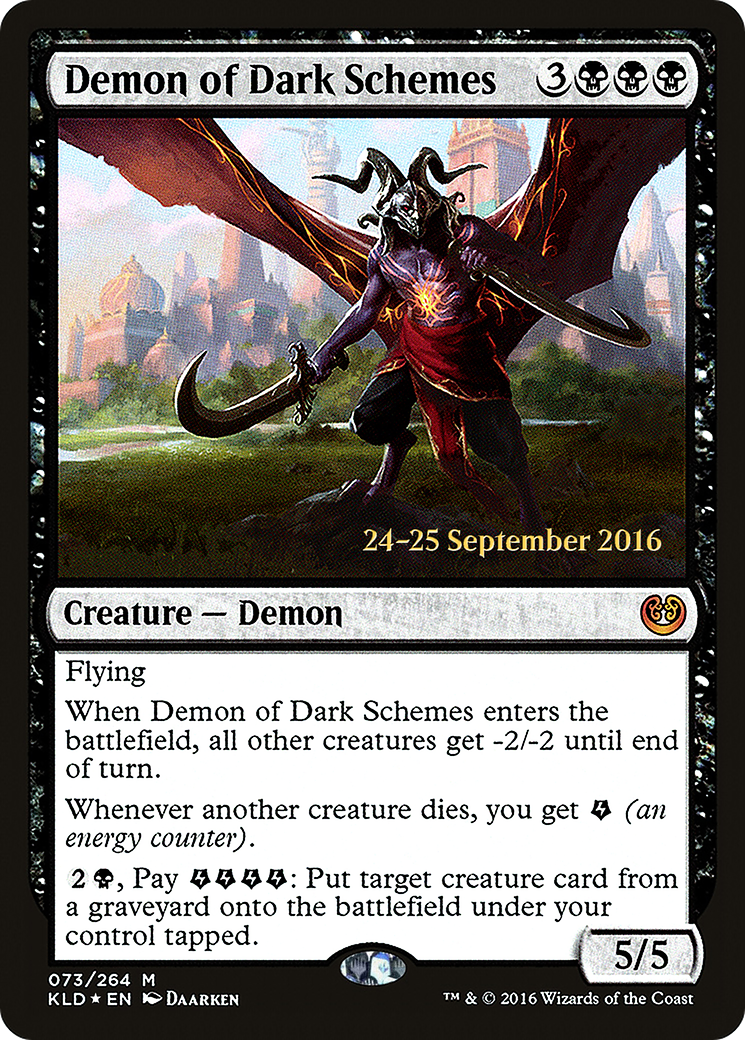 Demon of Dark Schemes Card Image