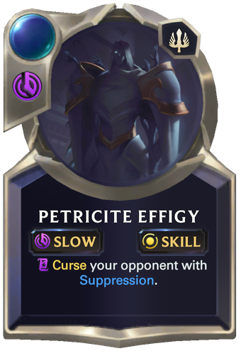 Petricite Effigy Card Image