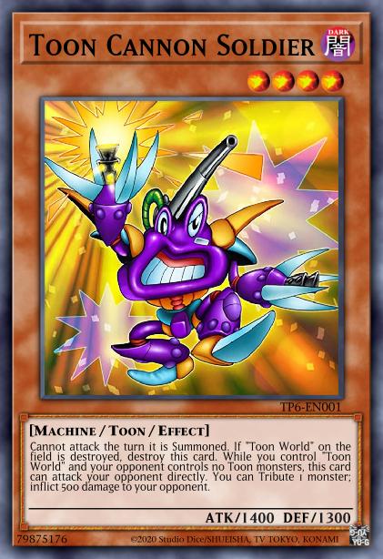 Toon Cannon Soldier Card Image