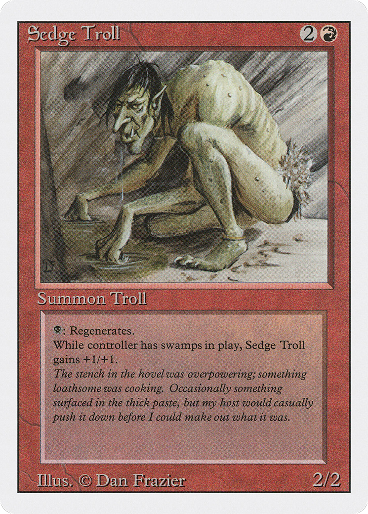 Sedge Troll Card Image