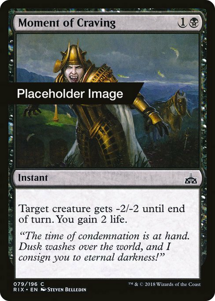 Moment of Craving Card Image