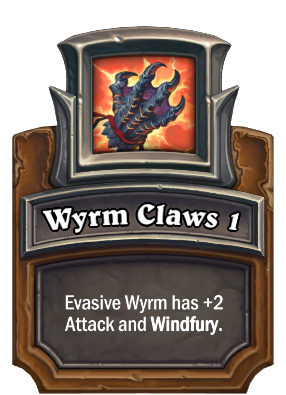 Wyrm Claws 1 Card Image