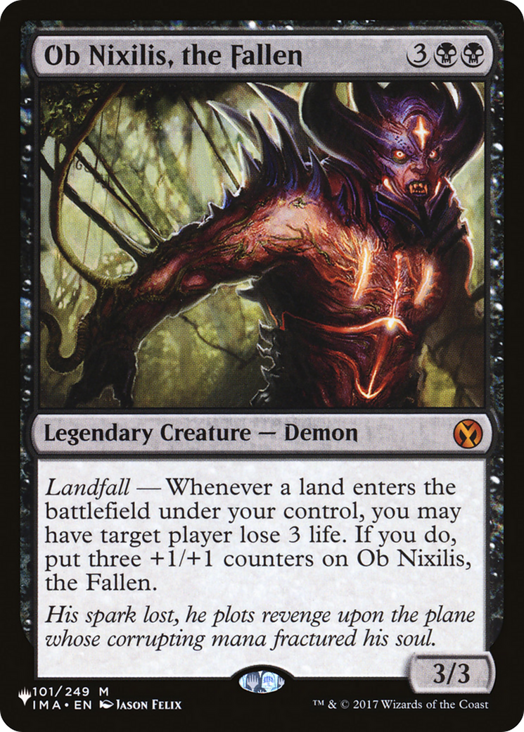 Ob Nixilis, the Fallen Card Image