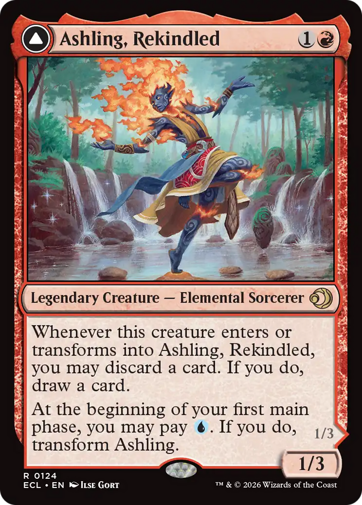 Ashling, Rekindled // Ashling, Rimebound Card Image