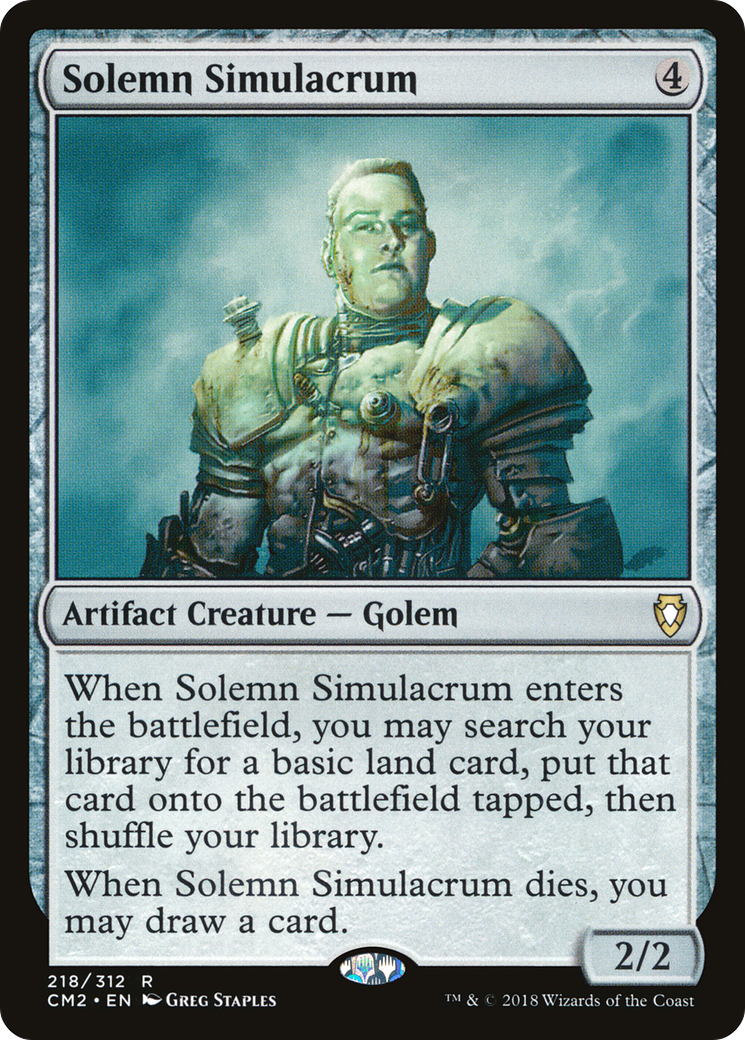 Solemn Simulacrum Card Image