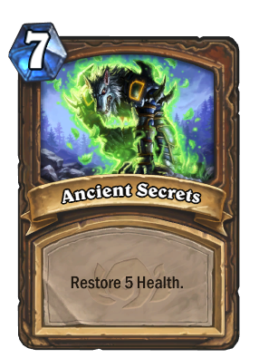 Ancient Secrets Card Image