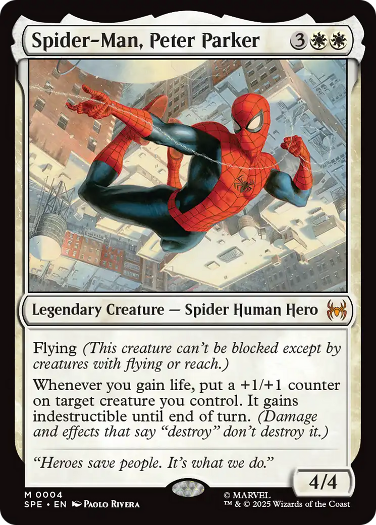 Spider-Man, Peter Parker Card Image