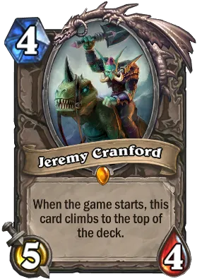 Jeremy Cranford Card Image