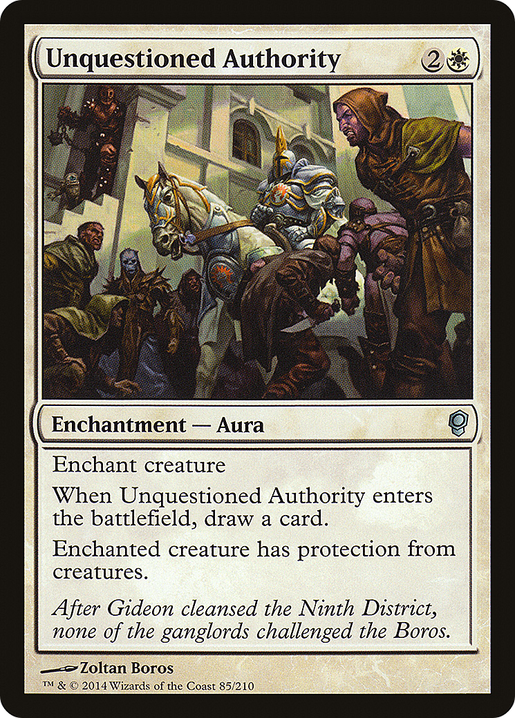 Unquestioned Authority Card Image