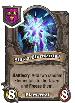 Stasis Elemental Card Image
