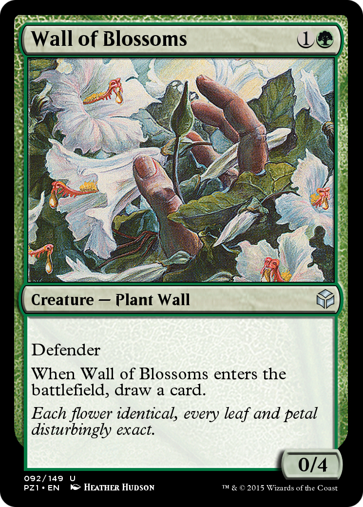 Wall of Blossoms Card Image