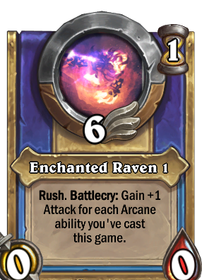 Enchanted Raven 1 Card Image