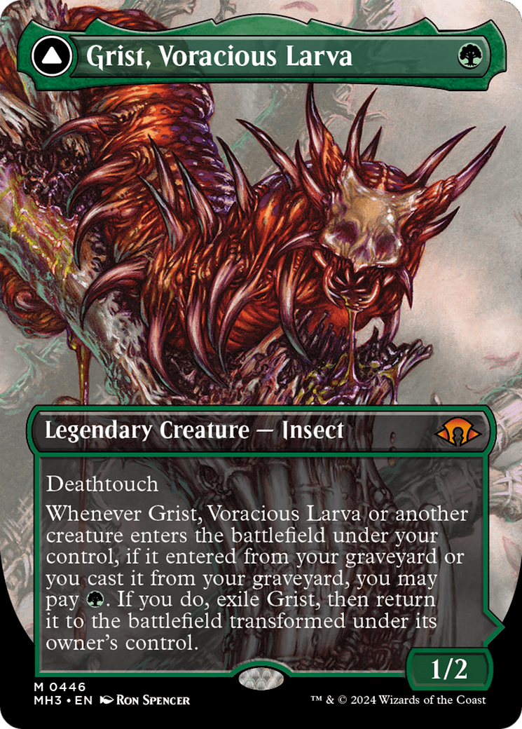 Grist, Voracious Larva // Grist, the Plague Swarm Card Image