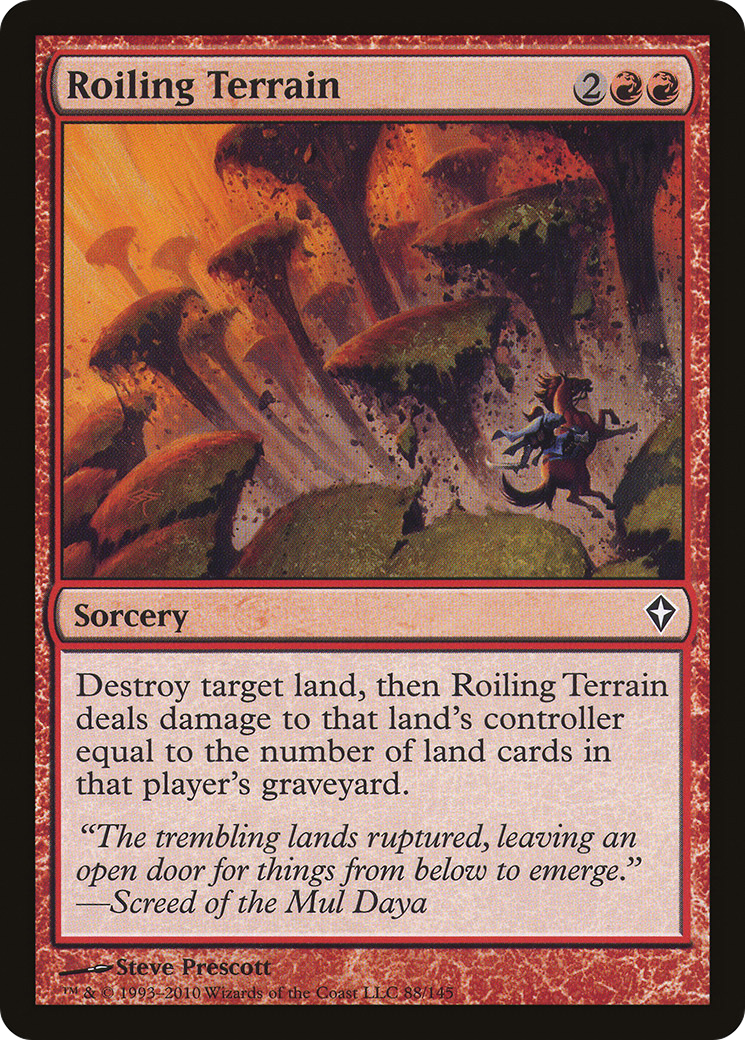 Roiling Terrain Card Image