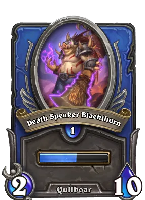 Death Speaker Blackthorn Card Image