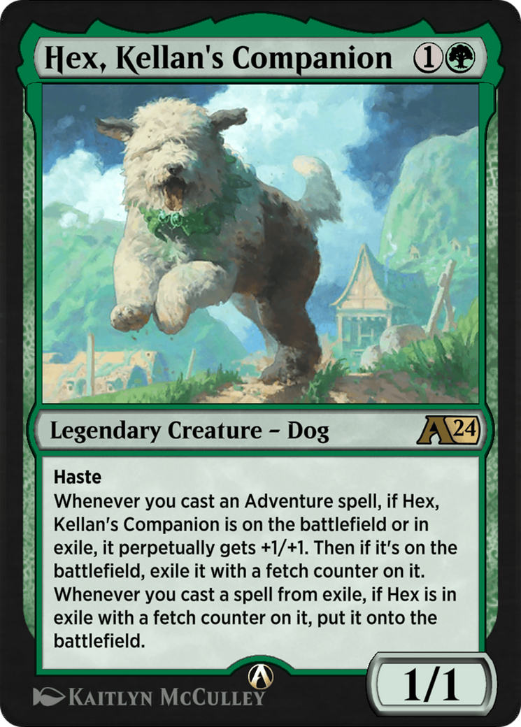 Hex, Kellan's Companion Card Image