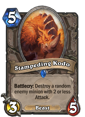 Stampeding Kodo Card Image