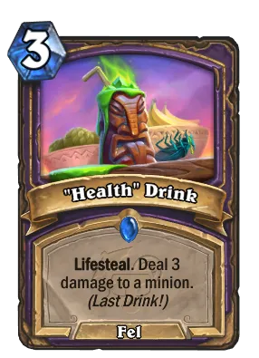 "Health" Drink Card Image